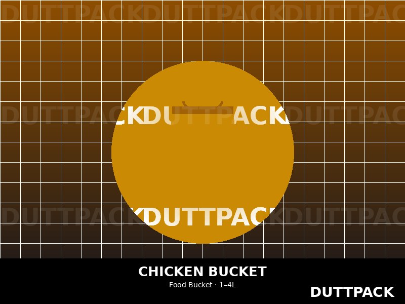 Paper Chicken Bucket