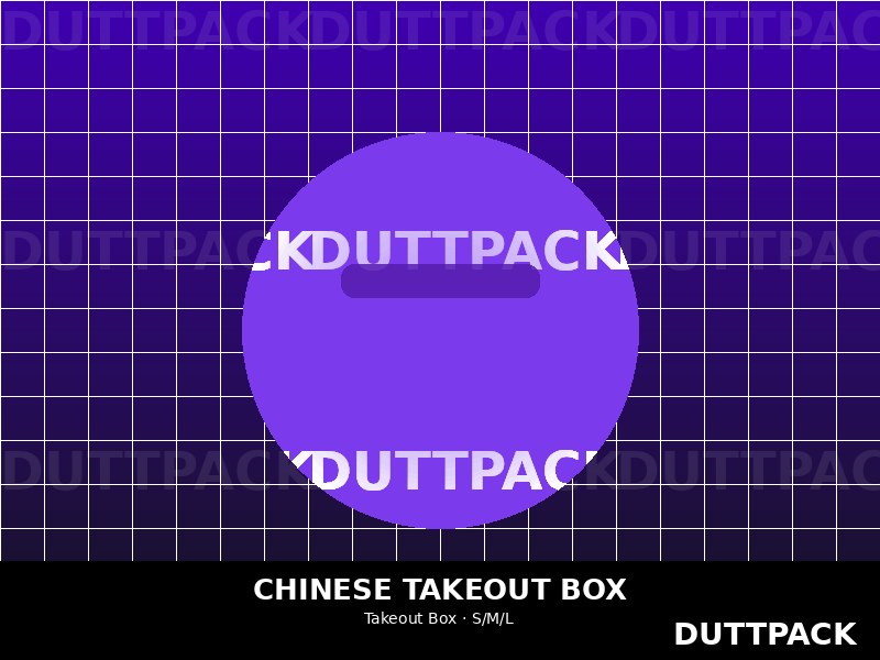 Chinese Takeout Box