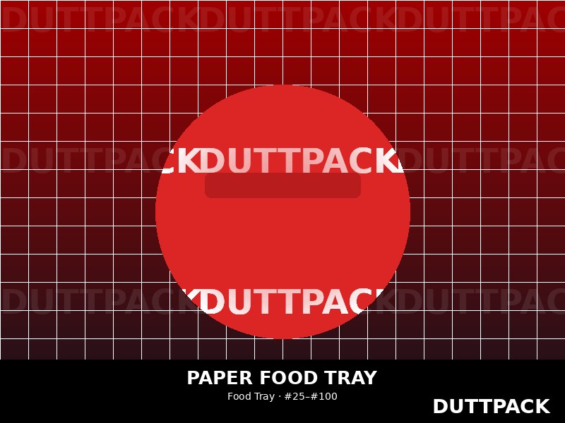 Paper Food Tray