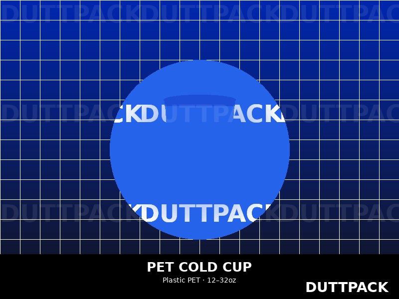 PET Cold Drink Cup