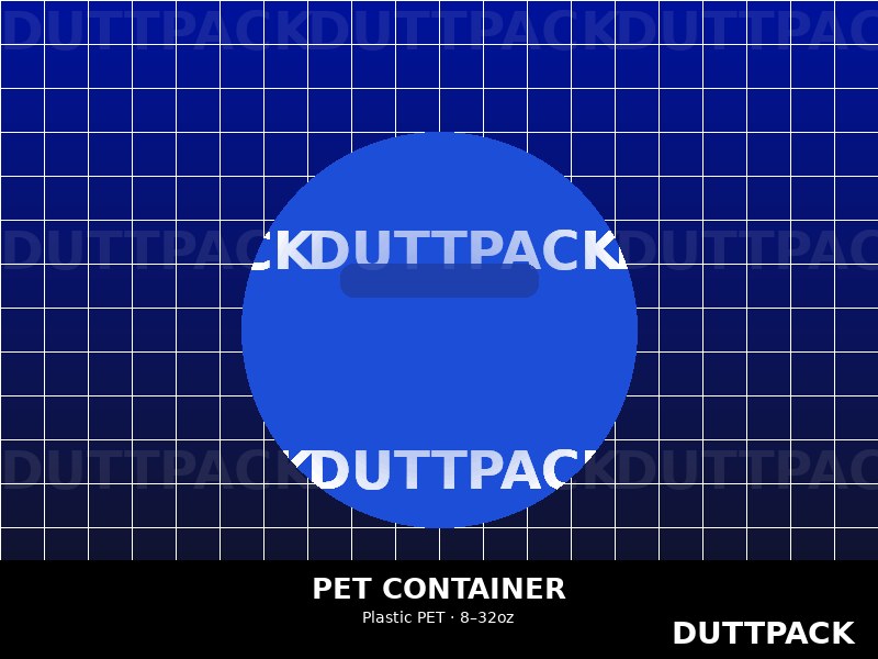 PET Plastic Container