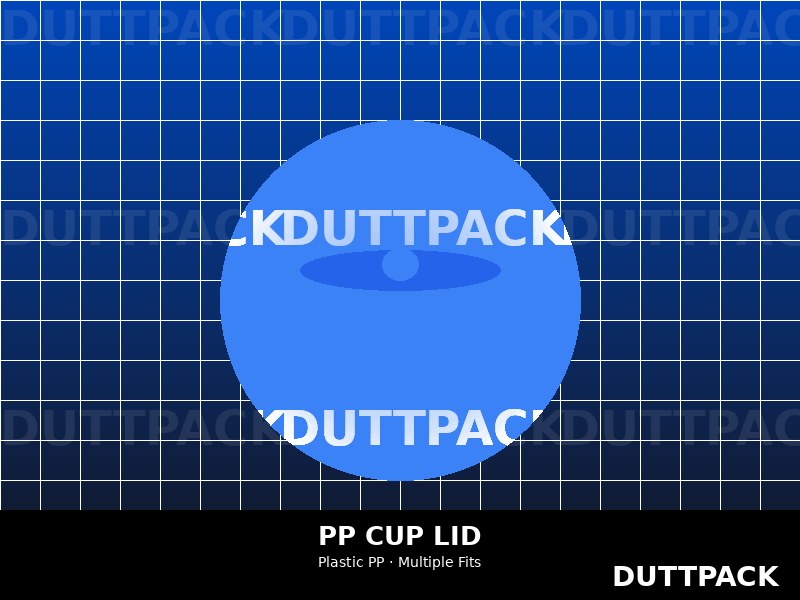PP Coffee Cup Lid